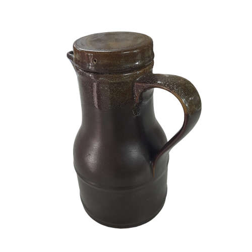 Vintage Kiln Craft Brown Coffee Pot