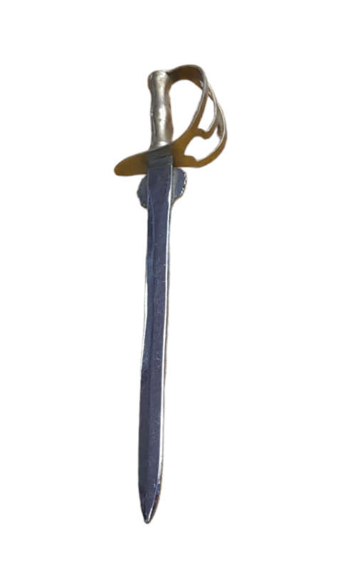 Brass and Steel Sword Shaped Letter Opener