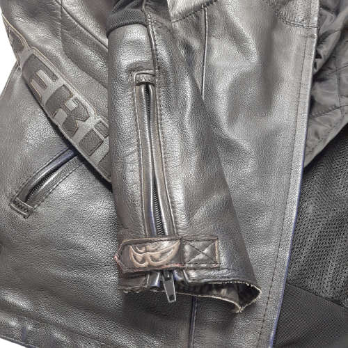 Berik Leather Motorcycle Jacket - Size 56