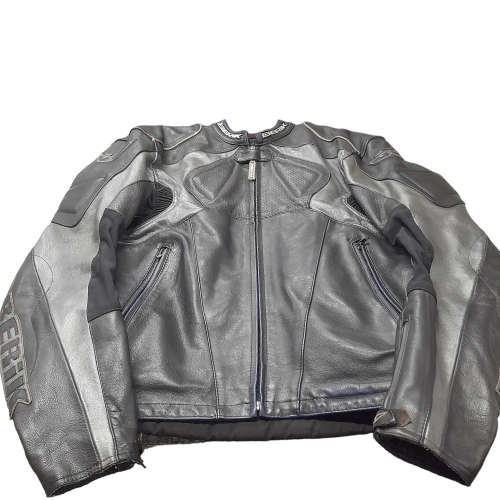 Berik Leather Motorcycle Jacket - Size 56