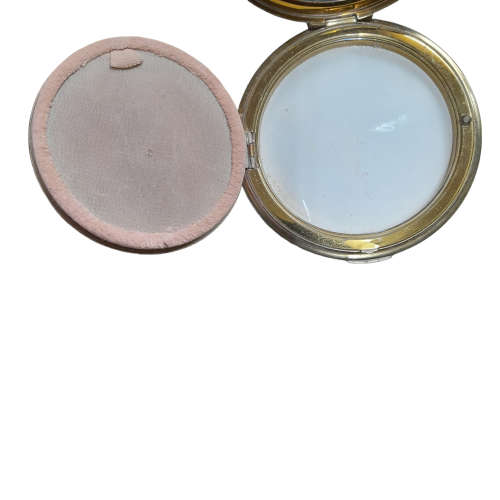 Vintage Stratton Golden Powder Compact