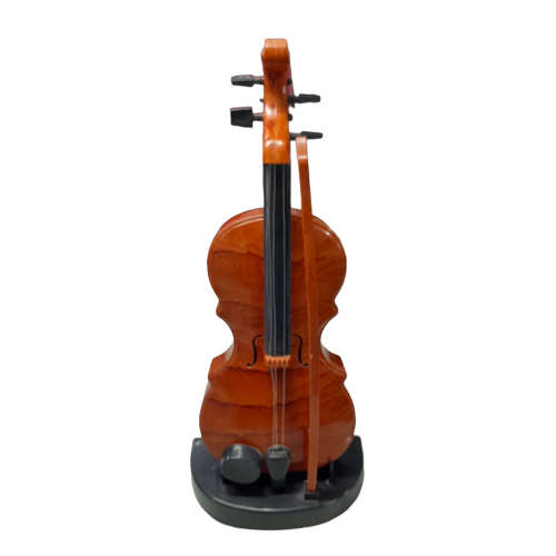 Desktop Violin Shape Music Box