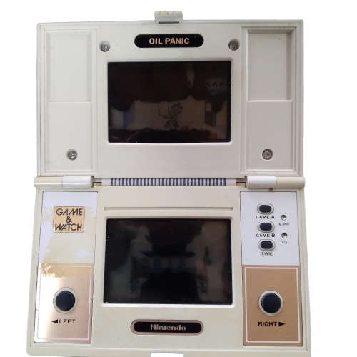 Nintendo Game and Watch Oil Panic - comes on but needs repairs