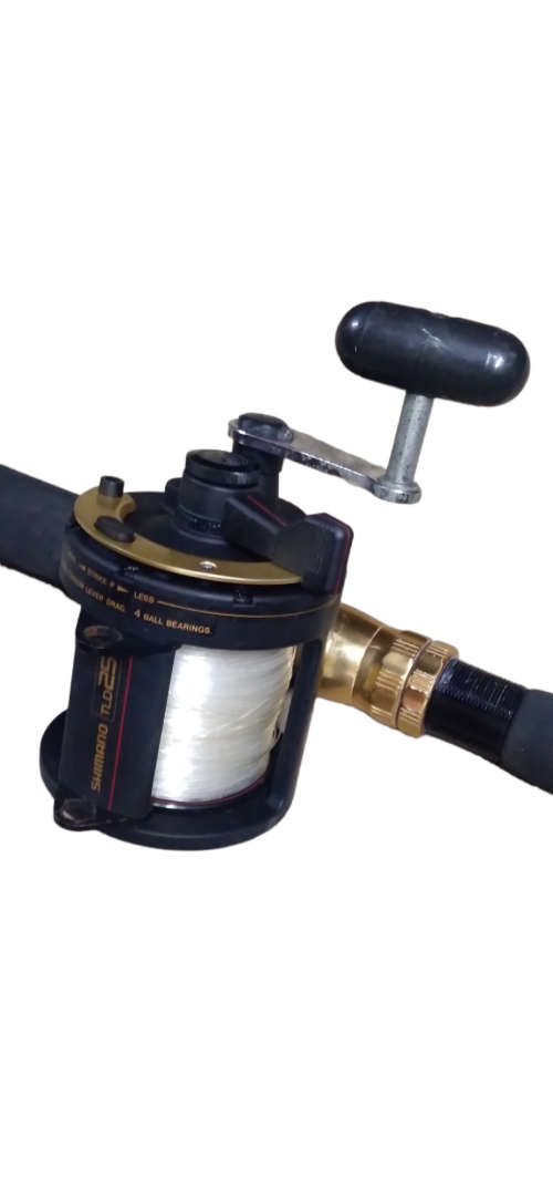 Shimano Tiagra B Stand Up Game Rod and Shimano TLD25 Fishing Reel