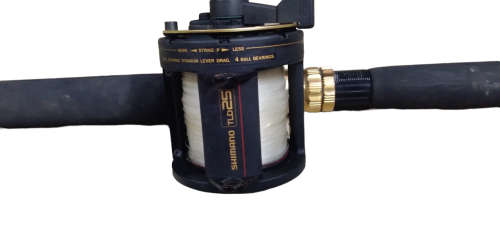 Shimano Tiagra B Stand Up Game Rod and Shimano TLD25 Fishing Reel