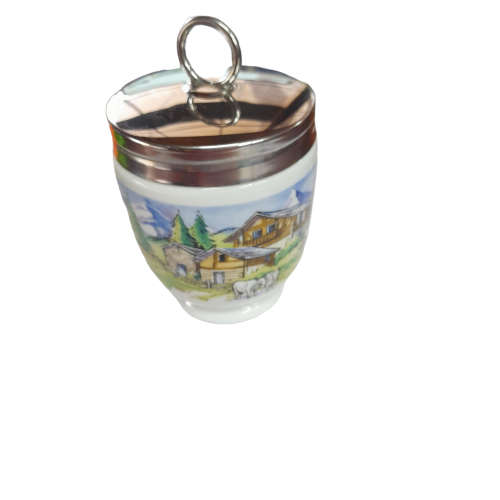 Vintage Royal Worcester Egg Coddler KS Mini Fondue