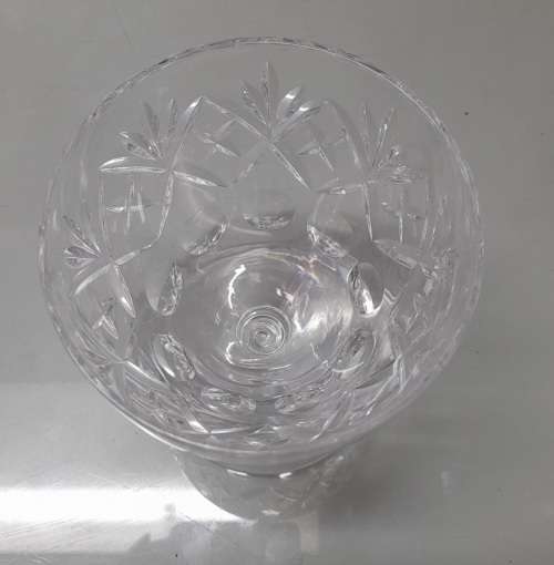 Royal Doulton Crystal `Georgian` Pair Of Wine Glasses