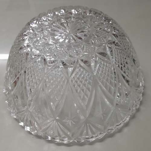 Vintage Pasari Indonesia Glass Fruit Bowl