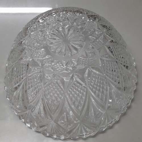 Vintage Pasari Indonesia Glass Fruit Bowl