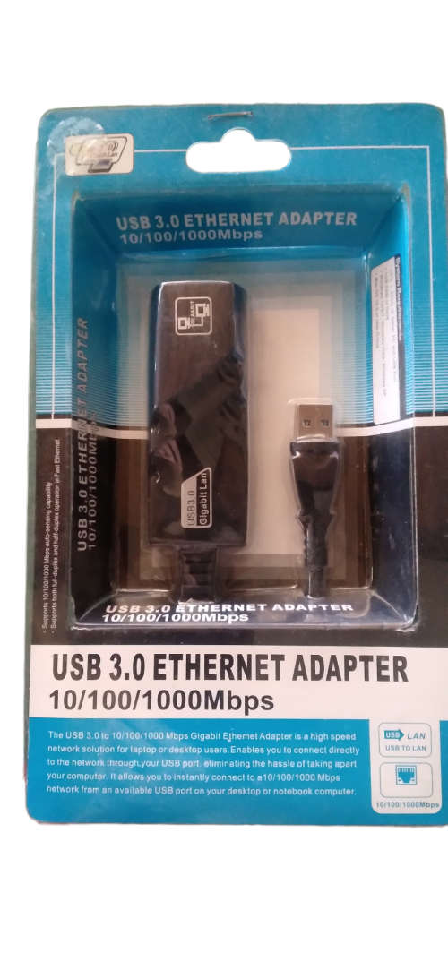 USB 3.0 Ethernet Adapter 10/100/1000Mbps
