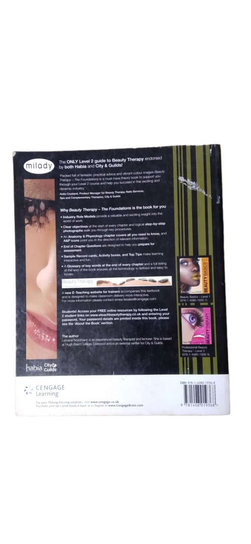 The Foundations Beauty Therapy, The Official Guide To Level 2 - Lorraine Nordmann book