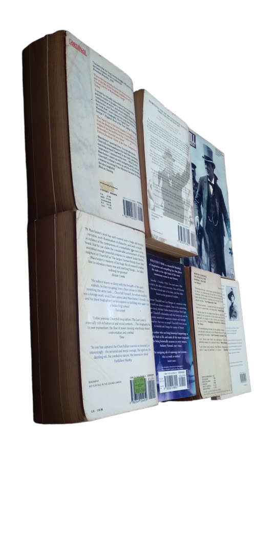 Winston Churchill Book Lot of 8, Various Authors