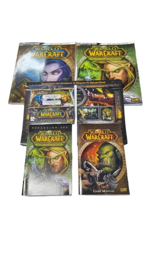 World Of WarCraft Battle Chest And 5 Expansion Set PCs Combo