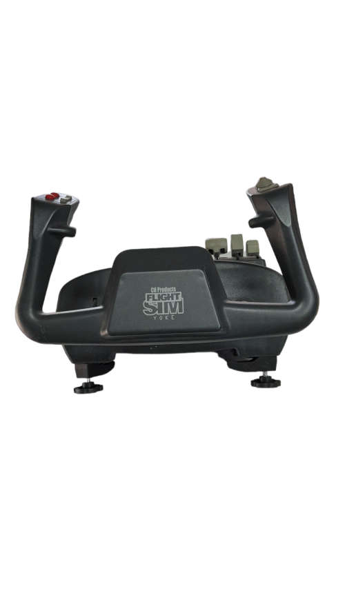 CH Products FSY211U Flight Simullator Yoke USB Accessible Controller For PC Used