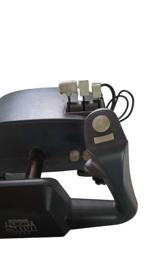 CH Products FSY211U Flight Simullator Yoke USB Accessible Controller For PC Used
