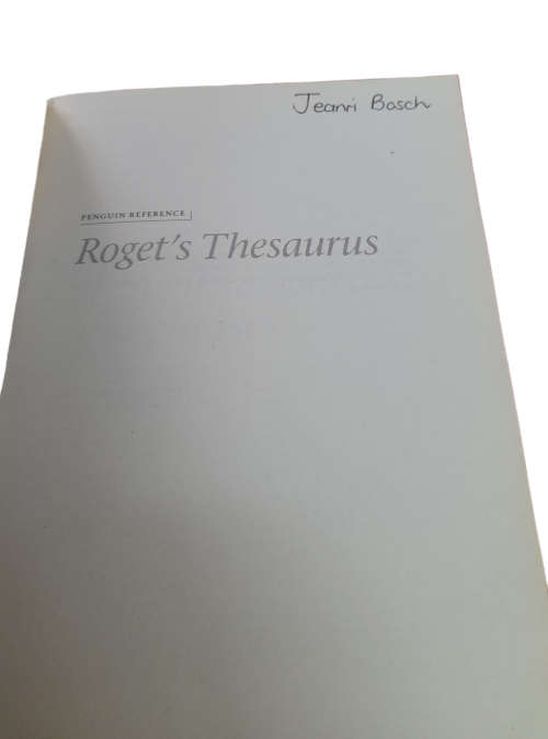 Roget`s Thesaurus: Of English Words And Phrases