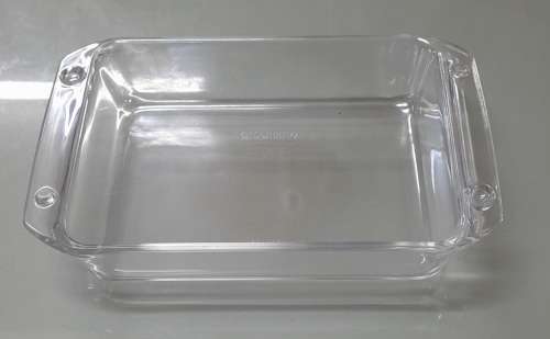 Vintage Arcuisine French 1 Clear Glass Baking Dish, Refrigerator Box, Oven To Table Replacement