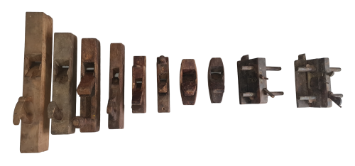 Various wood working wood planes