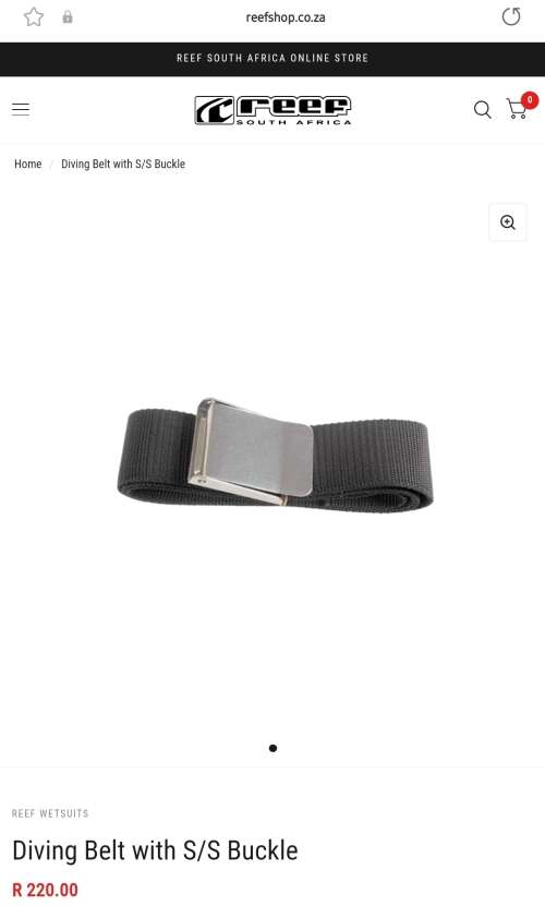 Scuba Diving belts with weights