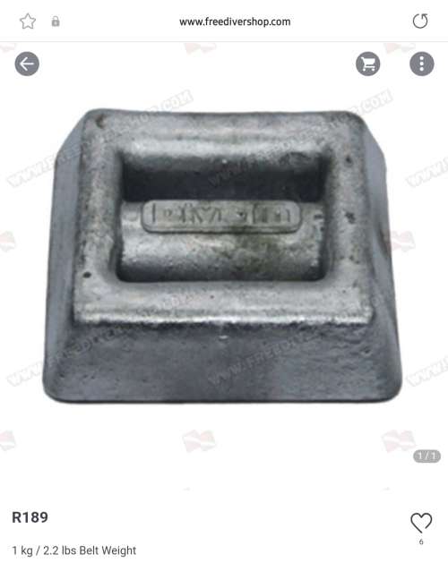 Scuba Diving belts with weights