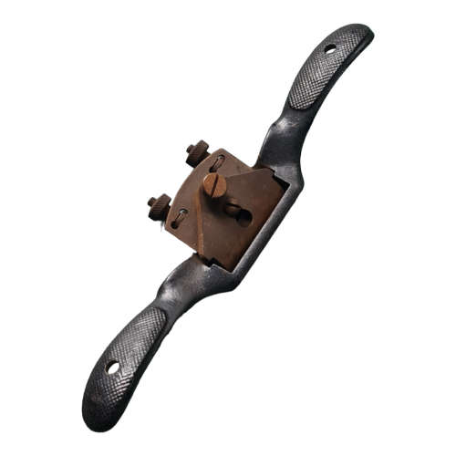 10`` Adjustable SpokeShave with Flat Base, Metal Blade Wood Working Hand Tool Perfect for Wood Craft
