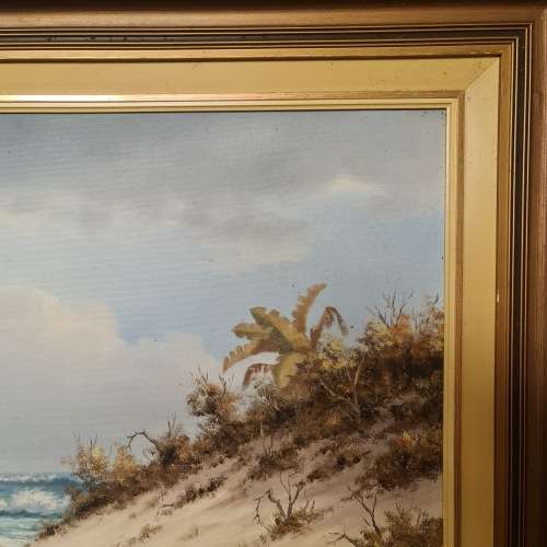 Large Rob Macintosh Oil Painting signed 1984