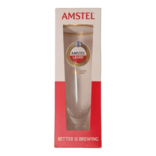 AMSTEL LAGER Beer glass 500ml