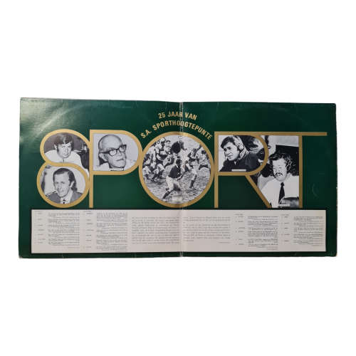 25 Jaar van S.A. Sporthoogtepunte 1950-1975 : twin Vinyl LP records