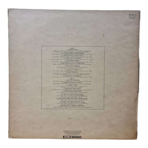 Christmas Carols by His Master`s voice - Vinyl LP record