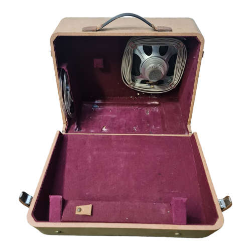 SILMA 240S 8mm Cine Film Projector & Speaker in Hard Carrying Case