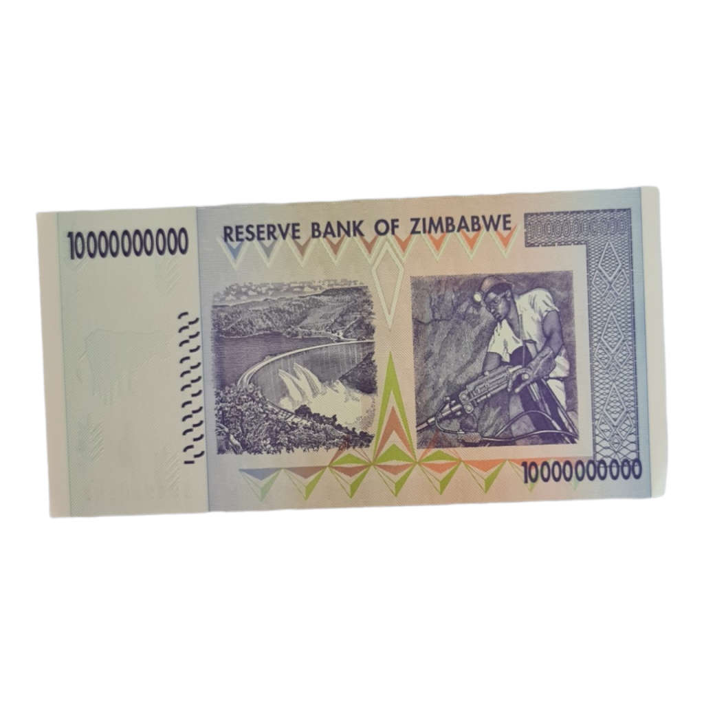TEN BILLION ZIMBABWE DOLLARS