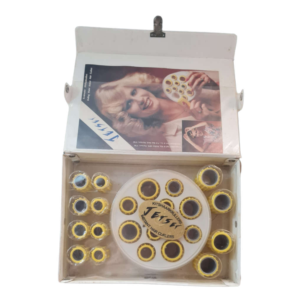 Vintage JetSet `Elegant 24` Instant Hair Curlers