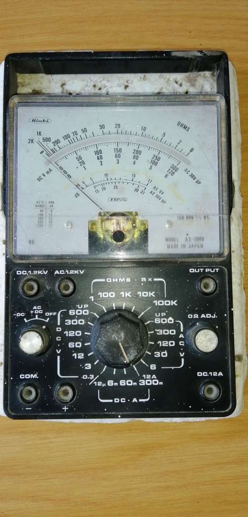 Vintage Hioki Analog Multimeter