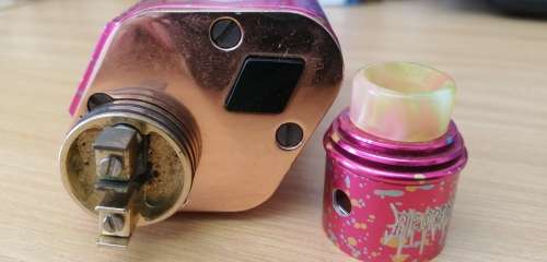 Silver Wolf Sith V2 Mod and Apocalypse Gen2 24mm RDA Kit (Pink)