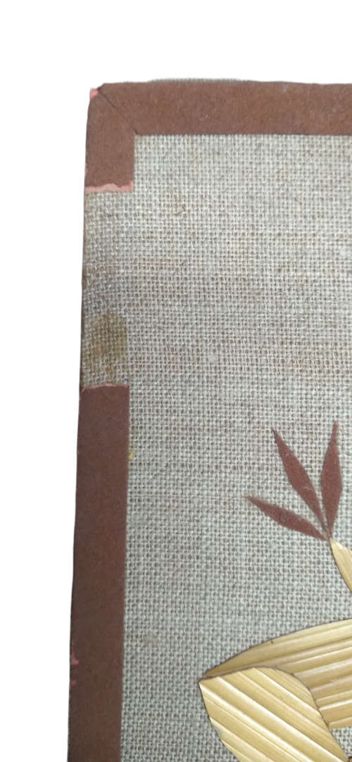 Marquetry Art, Flute Player - 320mm x 180mm (AC036)