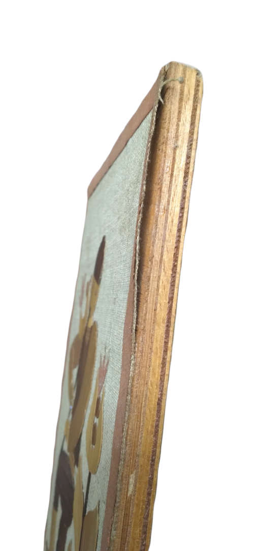 Marquetry Art, Flute Player - 320mm x 180mm (AC036)