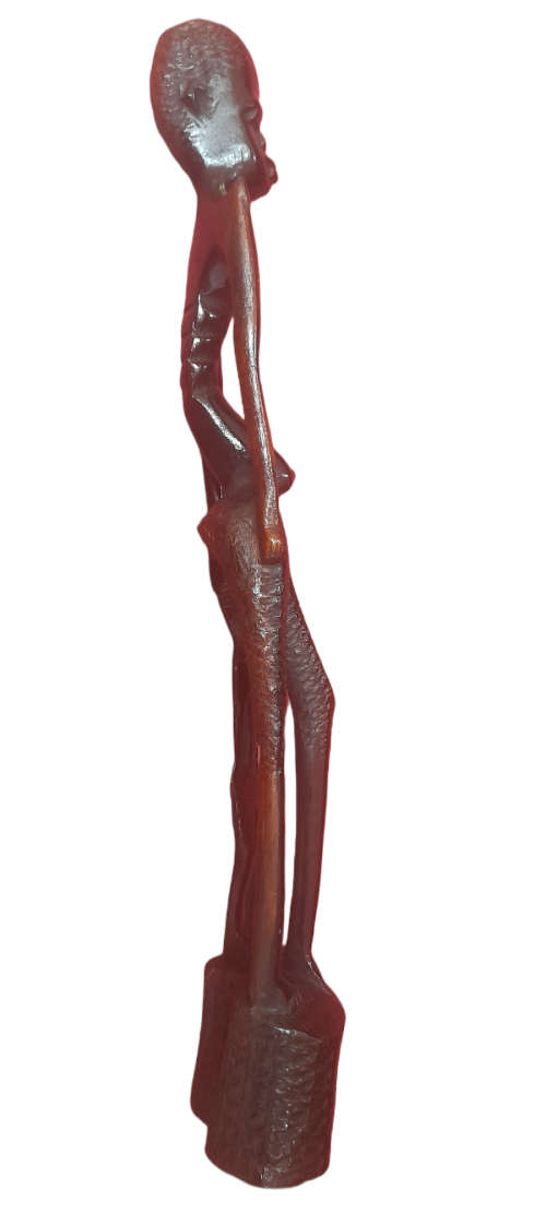 Handcrafted African Man And Boy (QC1295)