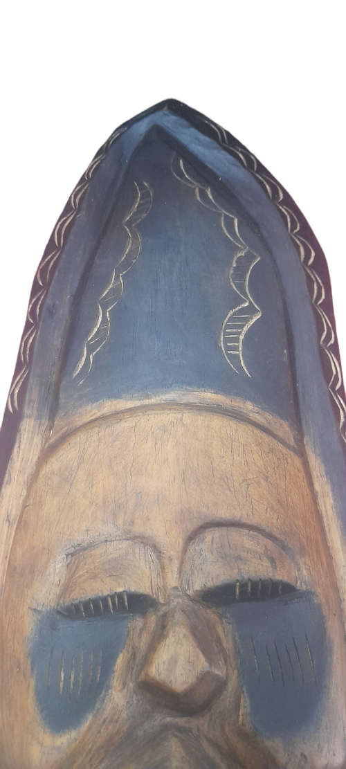 Handcrafted Wood Mask