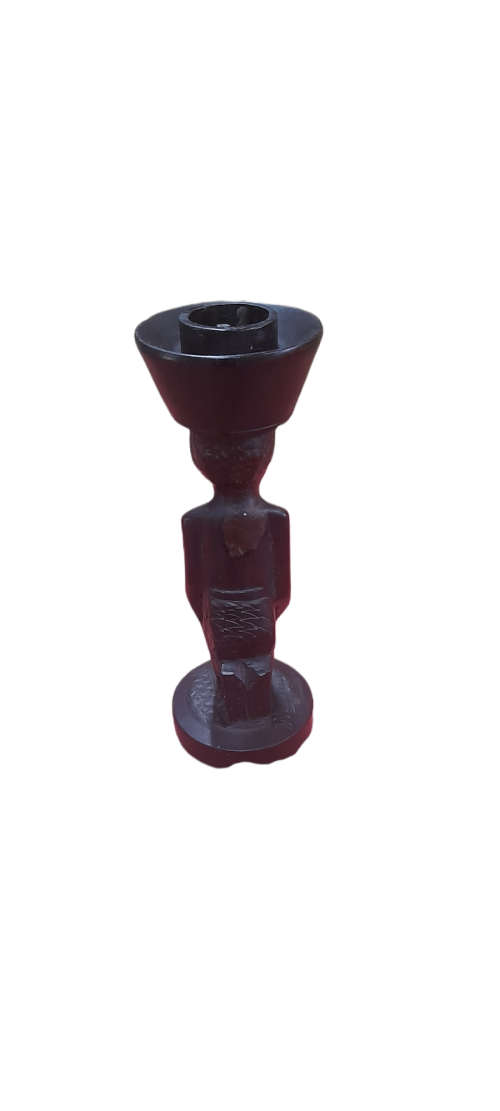 Handcrafted African Candle Holder