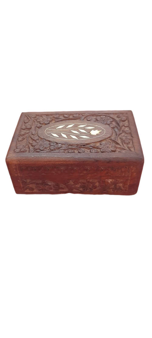 Small Carved Wooden Box
