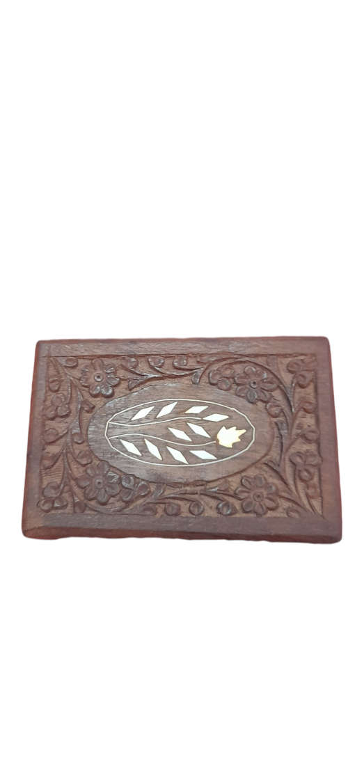 Small Carved Wooden Box