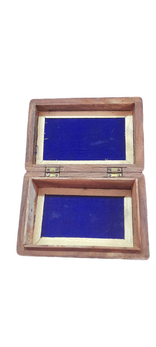Small Carved Wooden Box