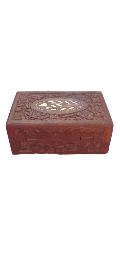 Small Carved Wooden Box