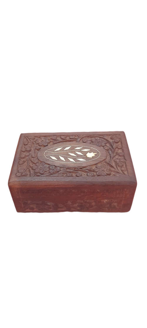 Small Carved Wooden Box