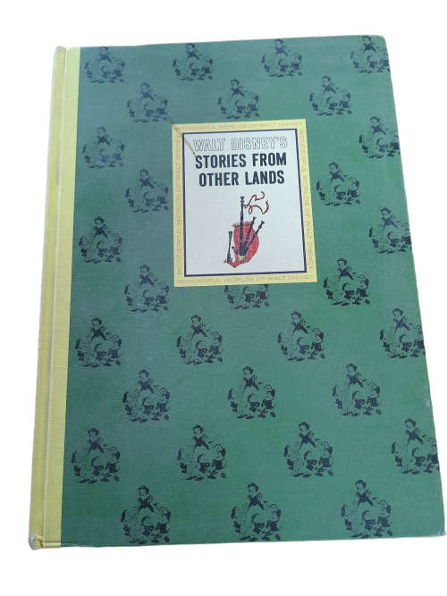 Vintage Walt Disney`s Series, 4 Books - Grolier  