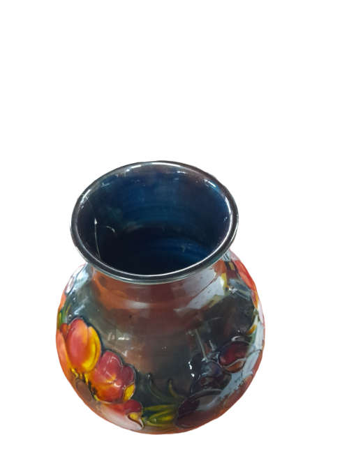 Collectable Moorcraft Large Vase, Signed - broken, please see description   QC1993