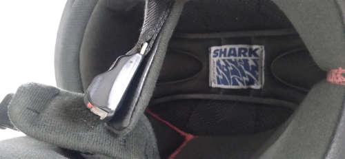 Shark Esprit S500Air Helmet, Black, Size Large