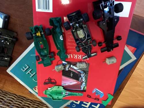 SCALEXTRIC BODIES AND VARIOUS SPARES
