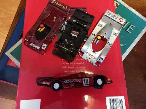 SCALEXTRIC PORSCHE 962 KENWOOD - NINCO SCX COMPATIBLE - WITH TWO SPARE BODIES AND ONE 360 CHASSIS