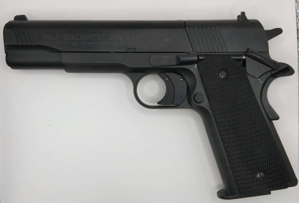 Umarex Colt Government 1911 A1 4.5mm C/W Hardcase, Pellets and Co2